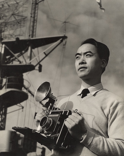 louis lee with his camera